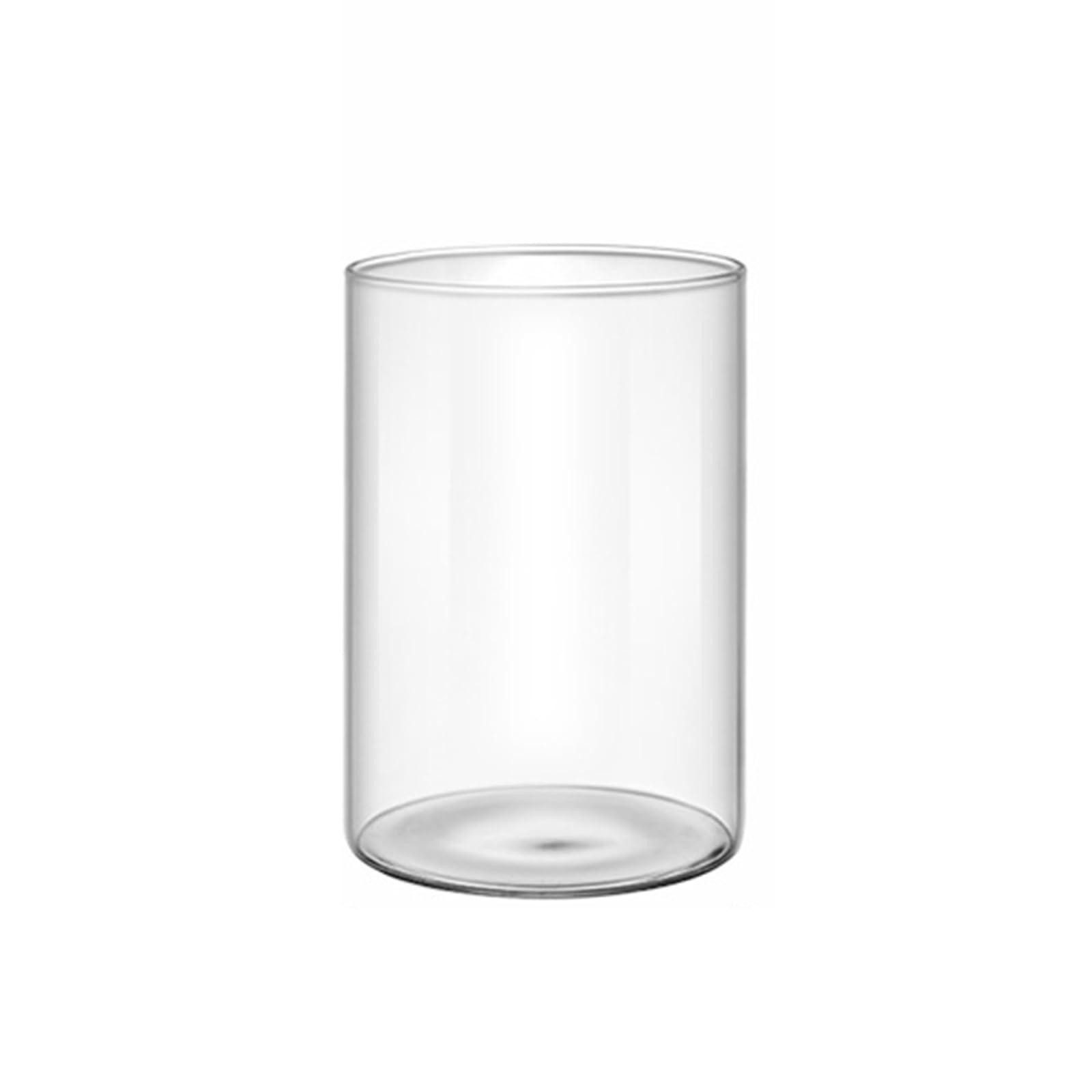 Tsophreniq Modern Clear Glass Flower Vase Glass Cylinders Vase Florals Container Flower Elegant Table Centerpieces Decorations Small
