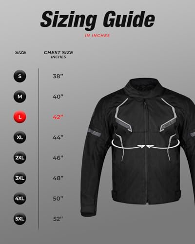Image of Motorcycle Jacket for Men & Women All Season Hi Viz Armored Safe Riding Enduro Dual Sport Motorbike Adventure Touring Jacket
