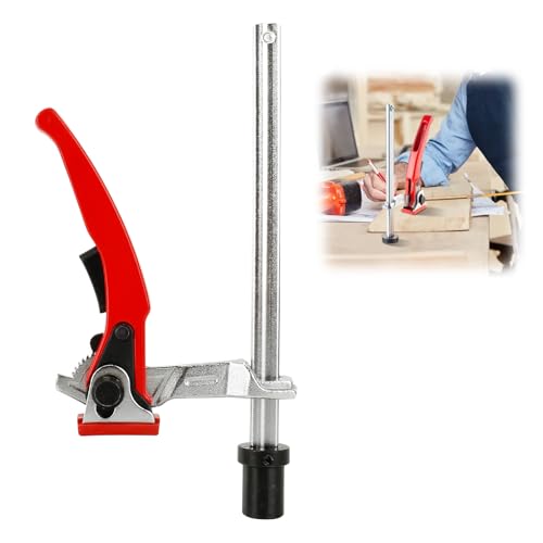 Hebelzwinge 20mm für Multifunktionstische, Spannelement Niederhalter Schnellspanner mit 160mm Kapazität und 60mm Kehlentiefe, Verstellbare Schnellspannpresse, Schnellspannzwinge, zum Schleifen Hebelzwinge 20mm für Multifunktionstische, Spannelement Niederhalter Schnellspanner mit 160mm Kapazität und 60mm Kehlentiefe, Verstellbare Schnellspannpresse, Schnellspannzwinge, zum Schleifen