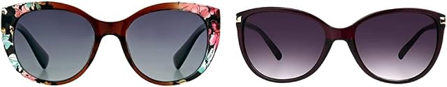 Foster Grant Women's SFGP19811 Aisha POL' Sunglasses, Patterned, One Size
