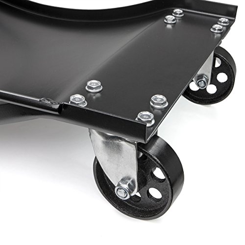 Stark Set Of 2-Pieces Moving Wheel Dolly Tire Skates Swivel Ball Bearing Auto Shop Jack Lift Move, Black #TOP4