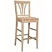 Fanback Stool - 24"Sh