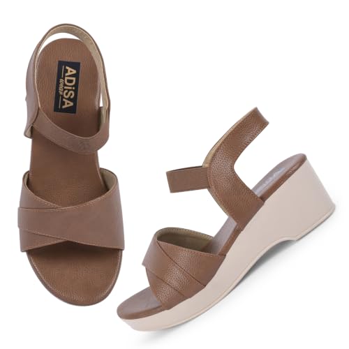 Image of Women Girls Fashion Wedge Heel Sandals (SD1501)