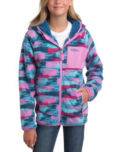 Eddie Bauer Kids' Fleece Jacket - Soft Fleece Sherpa Lined Hooded Jacket for Boys and Girls - Cozy Full Zip Up Hoodies (5-20)