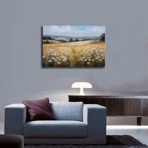 Poster sur toile ferme française : sublimez vos murs vides