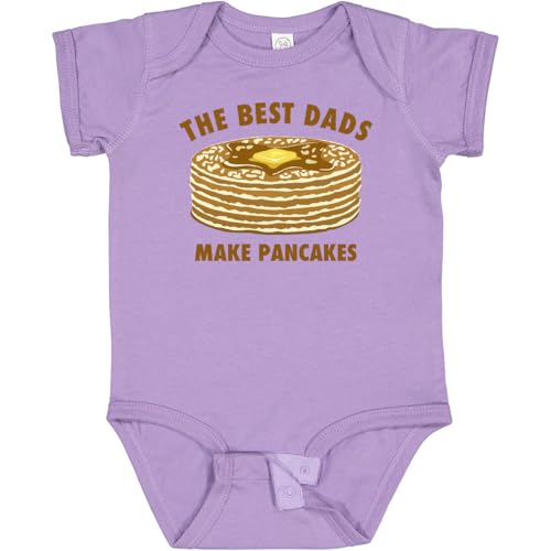 inktastic Best Dads Make Pancakes Baby Bodysuit 12 Months Lavender 23e55
