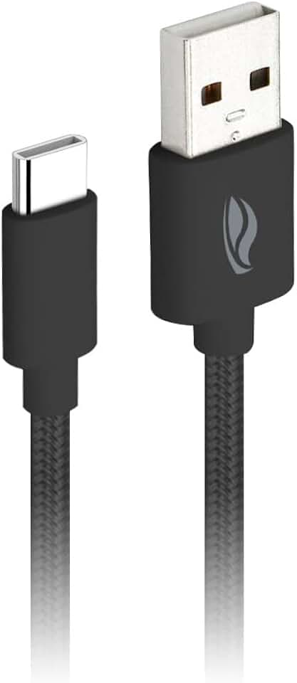 Cabo USB para USB C C3Tech CB-C11BK Preto - Cabo 1Metro Ideal para dispositivos com sistema Android e IOS Suporte a Carregamento e Transferência de Dados