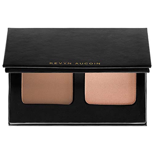 Kevyn Aucoin The Contour Duo On The Go -Sculpting Powder Medium / Highlight