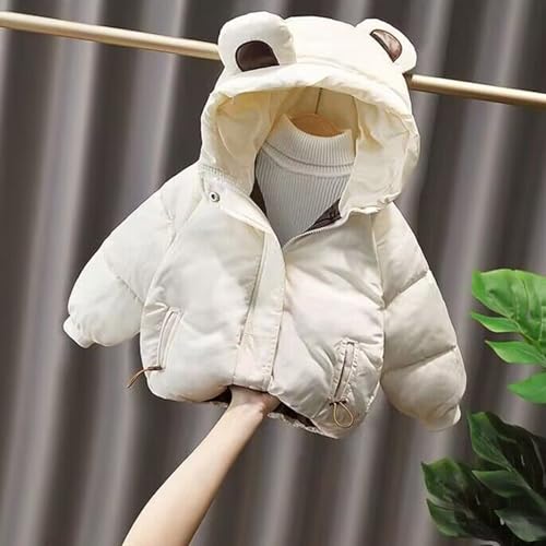 Toddler Baby Boys Girls Winter Warm Coat Hooded Down Jacket Outerwear Cotton Clothing Padded Hoodie Coat2