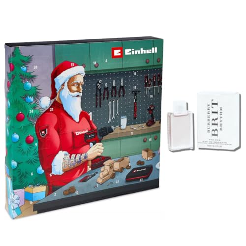 EINHELL Adventskalender 2025 Männer, 24-teilige Werkzeugset, Handwerkzeug Advent Kalender Werkzeug, Zangen, Mess & Schneidwerk, Herren und Mann, Advent Calendar, Weihnachtskalender 2025 (WERT : 250€)