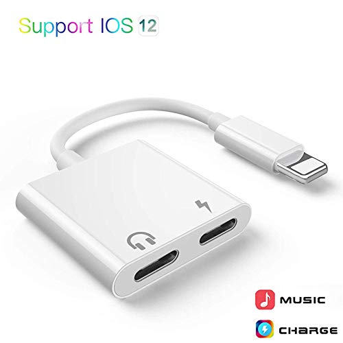 Headphones Adapter for iPhone 11 Audio Adapter Dongle Aux Cord Aux Cable Headphone