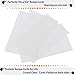 AKSHAYA Recipe Card Protectors - 100 Pack Clear Recipe Card Protectors 4x6 | Double Sided Visible Sleeves Protects Recipe Cards 4x6 from Water, Oil Spills and Kitchen Stains to Last for Generations