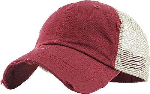 Image of Classic Plain Ponytail Messy High Bun Headwear Adjustable Cotton Trucker Mesh Glitter Hat Baseball Cap