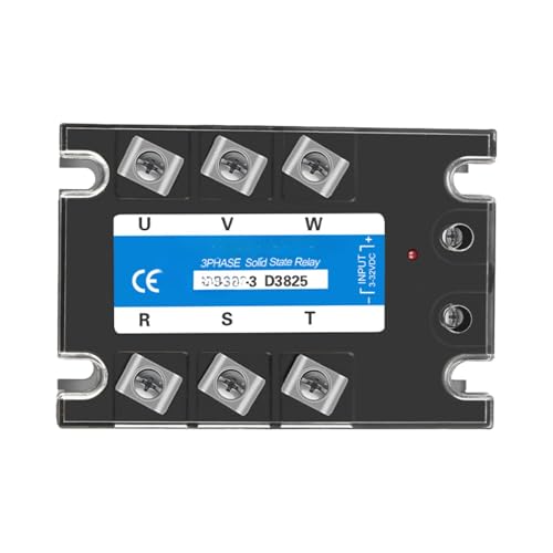 Relais à semi-conducteurs triphasé 25DA régulation de chauffage industriel 380V