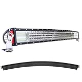 led balkenleuchte holz 【Hochwertige led balken】überarbeitet Aluminium Legierung Gehäuse, 12 Stück Kühlrippen, atmungsaktive Loch von LED Light Bar für hervorragenden Kühleffekt für lange arbeiten Lebensdauer. IP67 Wasserdicht Rate, wasserdicht bis zu 1 Meter Wassertiefe für 30 Minuten und wirksam staubdicht