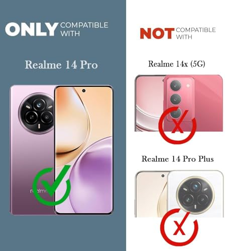 Image of AIBEX Armor Back Cover Compatible for Realme Narzo 80 Pro 5G / Realme 14 Pro 5G| Rugged Shockproof Case with Ring Holder & Kickstand | Military-Grade Protection | Magnetic Car Mount Compatible