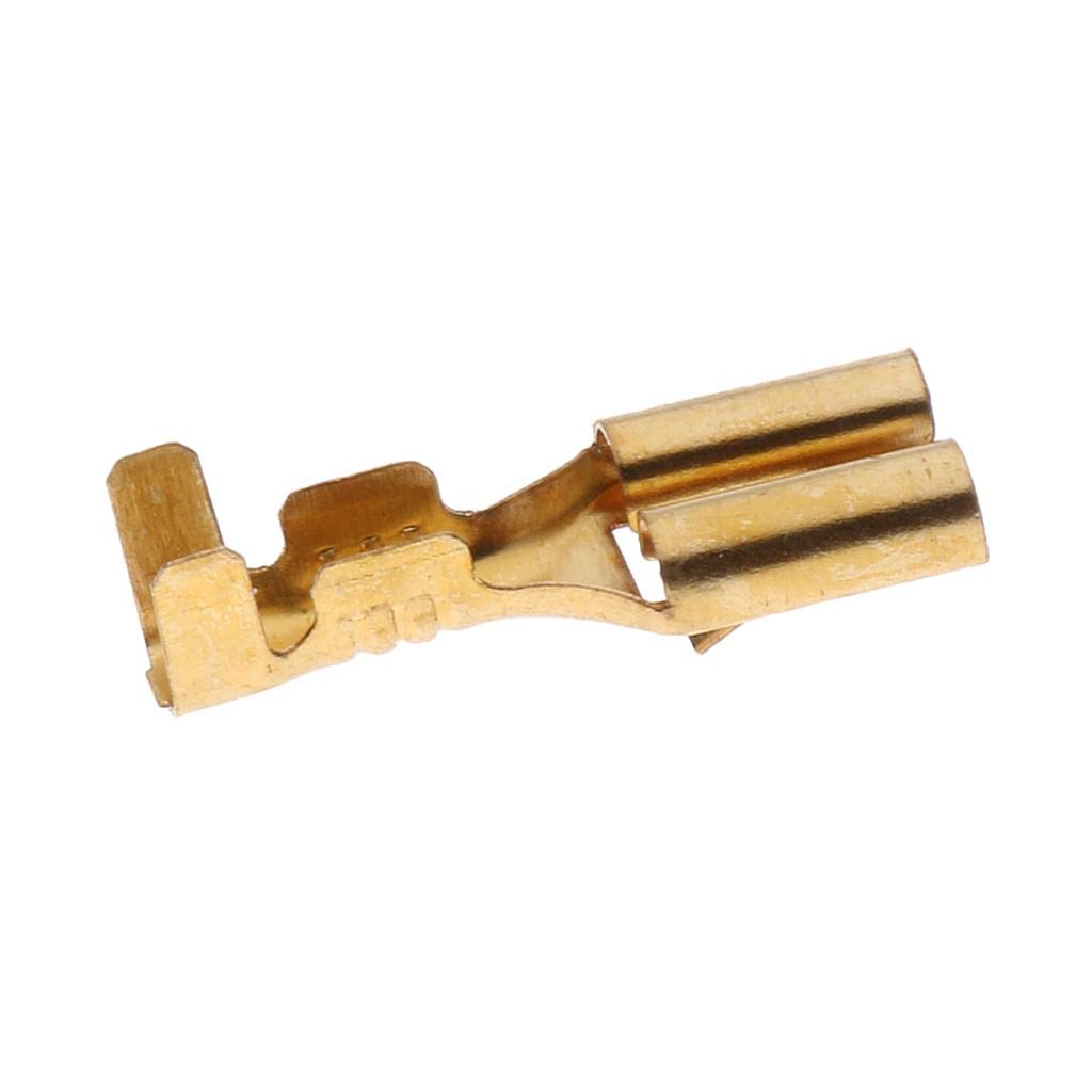 6 Paquetes Terminal de Crimpado para Coche Conector Terminal Automotriz Eléctrico Cableado Diseñado para Crimpado Seguro Y Transporte de Alta, 6 piezas