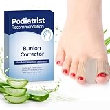Habioer Hallux Valgus Korrektur Zehenspreizer für Damen & Herren Bunion Korrektur, Gel Zehentrenner Bunion, geeignet für Bunion und überlappende Zehen