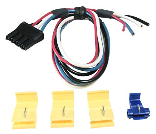 Conector de control de freno simple enchufable Hopkins 47865 sin cortes de cables 2