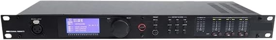 Professional 2-in 6-Out Graphic Equalizer Driver Rack PA2 - Audio Processor for Loudspeaker Management, Stage Sound Equipment, High-Performance Audio Solutions.