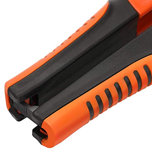 Image of AIRAJ PVC Cutter, Ratcheting Hose Cutter One-hand Fast Pipe Cutting Tool with Ratchet Drive for Cutting 1-1 /4 inch OD. PEX Plastic Tube,and PPR Pipe Suitable for Plumbers,Home Owner