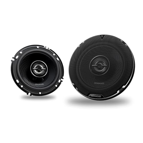 Kenwood KFC-1698RS 6-1/2 2-Way Car Speakers 320W Peak Power Acoustic Sound Harmonizer Sound Field Enhancer Easy Installation