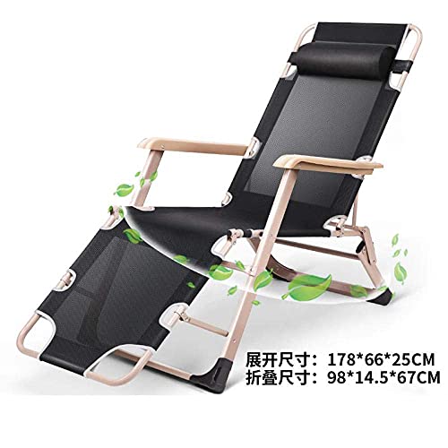 Chaise relaxer zero gravity pliante réglable pour jardin et patio