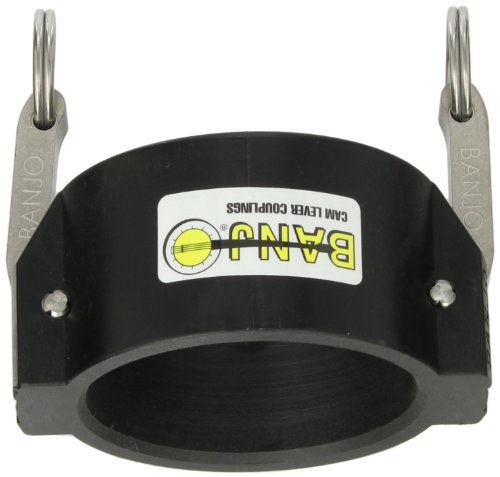 Banjo 300CAP Polypropylene Cam & Groove Fitting, Dust Cap, 3