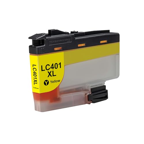 ejet LC401 Ink Cartridges for Brother Printer High Yield 4-Pack...
