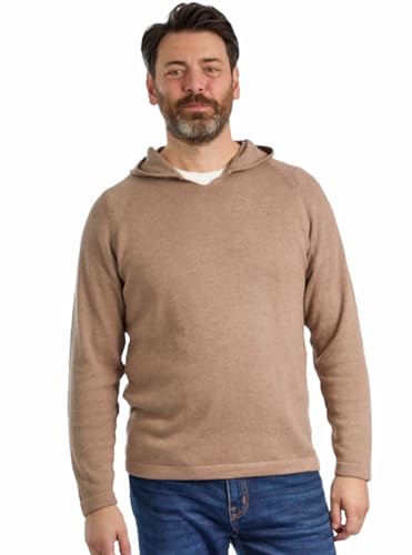 Men's Vanguard Baby Alpaca Hoodie: Where Eco-Conscious Meets Effortless Style - Main Image