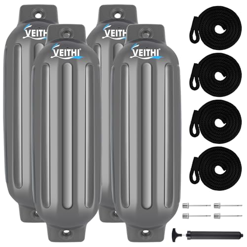 VEITHI Boat Fenders 4 Pack