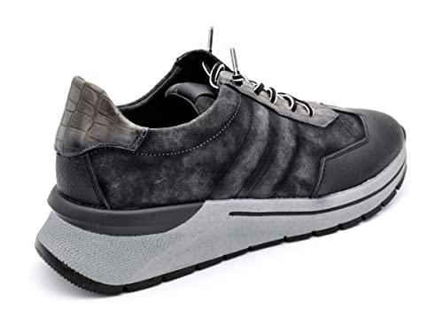 Treintas Zapatos Mujer Zapato de Cordón Otoño - Invierno 3861 Negro 38 EU