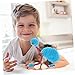 VOSAREA Plush Ostrich Marionette Puppet for Kids Interactive String Puppet Toy for Creative Play Theater and Role-Playing