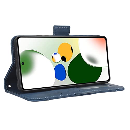 Capa para Xiaomi POCO X5 Pro 5G,Funda carteira para Xiaomi POCO X5 Pro 5G 5 slots de cartão, fecho m