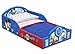 Disney Mickey Mouse Deluxe Toddler Bed with Attached Guardrails