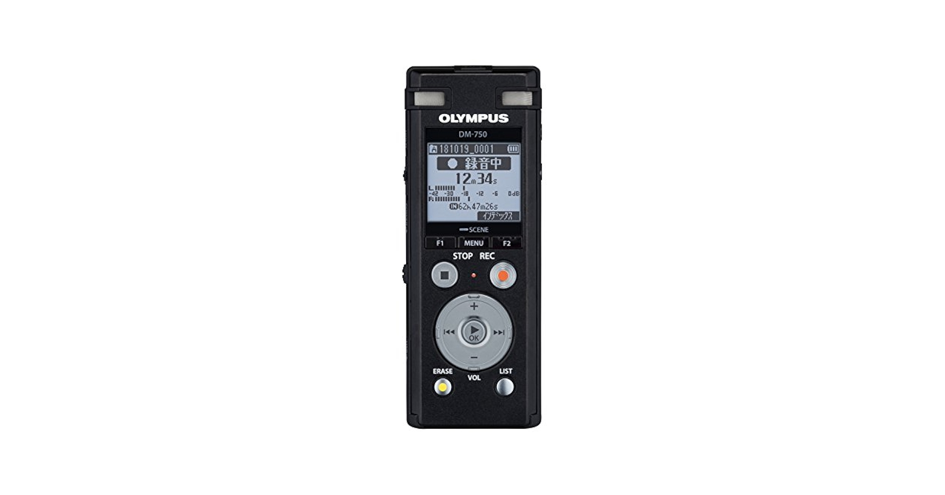 その他 OLYMPUS DM-750 BLK Amazon.com: OLYMPUS IC Recorder DM-750BLK (BLACK)【Japan