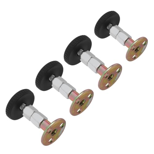 Cabilock 4pcs Adjustable Headboard Stabilizer Threaded Shake Tool for Bed Frames Noise Reduction Support Prevents Furniture Damage Easy Installation for Enhanced Sleep Comfort