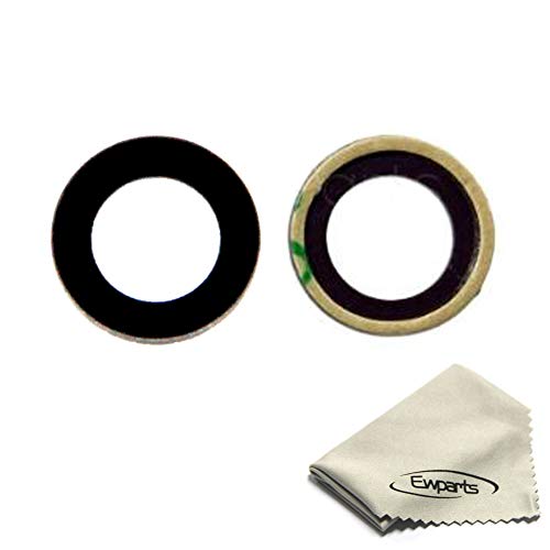 Ewparts Substituição da lente da câmara de vidro com face traseira compatível com a lente de vidro do iPhone 7 / iPhone 8