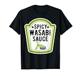 Vintage Wasabi Sauce Halloween Condiment t shirts