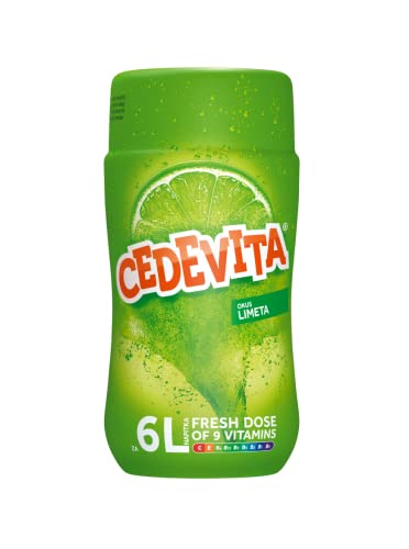 Cedevita Limone (Limeta) Mix Di Bevande Vitaminiche Istantanee 455 G, Produce 6 L Di Succo Analcolico