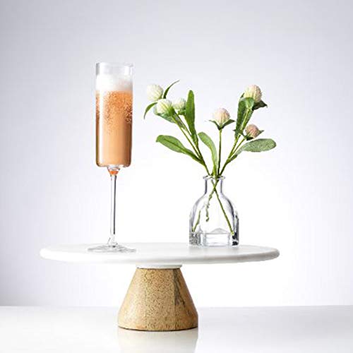 Joyjolt JC102123 Champagne Flutes – Claire Collection Crystal Champagne Glasses Set Of 2 thumb #4