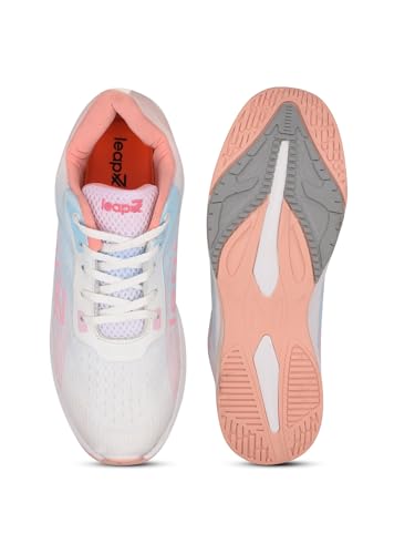 Image of Liberty Leap7x RWL 06 Sports Lacing Running Shoes for Women EVA Sole | Suitable for Walking Gym and Jogging | Comfortable Outsole | Cushioned Footbed Lightweight and Shock Absorption
