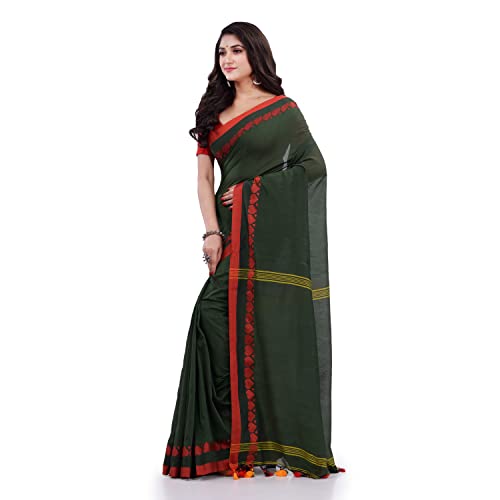 Image of dB DESH BIDESH Women`s cotton saree for woman handloom cotton georgette silk party, wear latest, loveria new, collection farewell soft mulmul linen cotton sarees for women with unstitched blouse