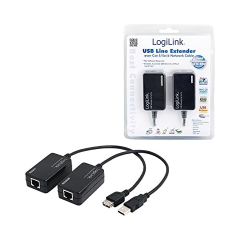 LogiLink UA0021D - USB 2.0 extender (extension via RJ45 cable) up to 50 m Cover