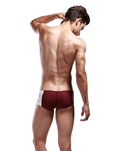 SEOBEAN Mens Swimwear Boxer Brief SURF pt Trunk Swim 22472