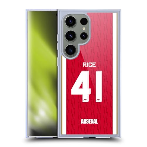 Coque Arsenal Declan Rice Samsung S24 Ultra MagSafe finie les rayures sur le bloc photo