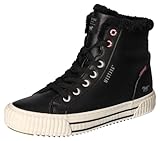 Schuhweite: Mittel MUSTANG Damen Sneaker, schwarz, 39 EU