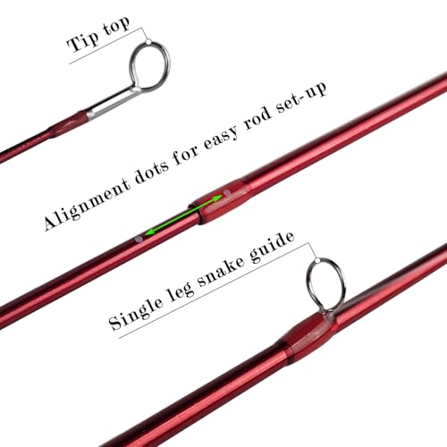 Image of Aventik 4'0'' Practice Fly Rod for Beginners Casting 3 Pieces Game Fly Fishing Rod