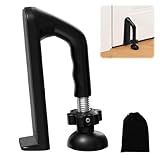 Wapasezyar Tragbare Türverriegelung, Türstopper Alarm, Tragbares Türblocker Einbruchschutz, Einstellbares Türsicherheitsgerät für Persönlichen Schutz von Heimhotels Reisen, Ohne Alarmfunktion