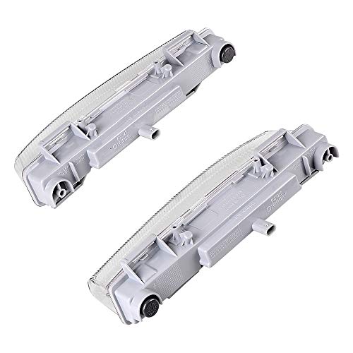 1 par de luzes LED para corrida diurna esquerda direita DRL compatível com Mercedes W204 S204 C180 C